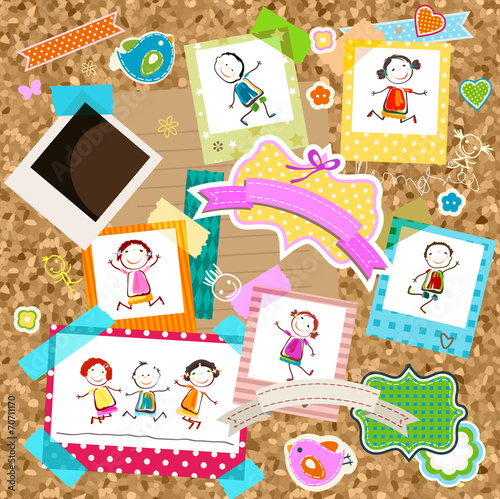 kids and photo frames