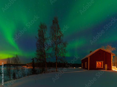 Northern lights photo