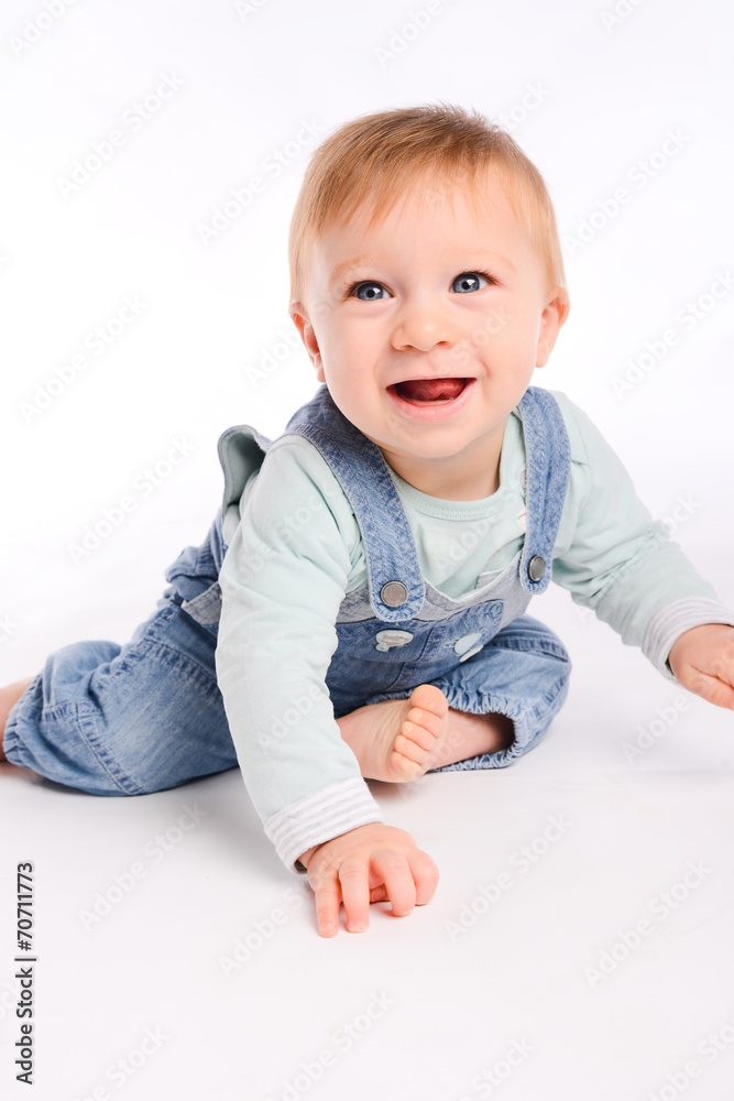 isolated studio shot white background of lovely toddler baby boy isolated studio shot white background of lovely toddler baby boy