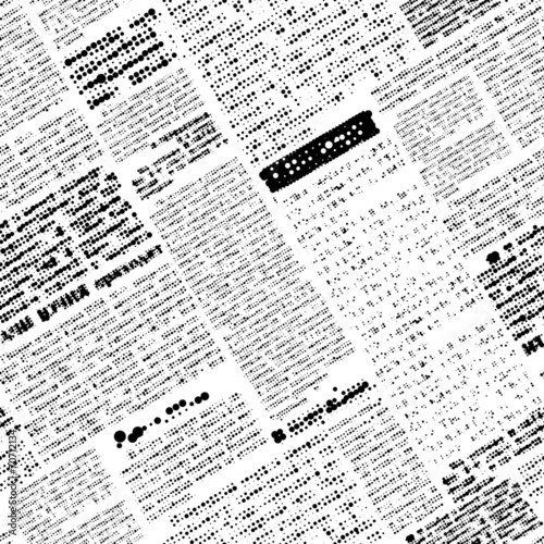 Imitation of newspaper