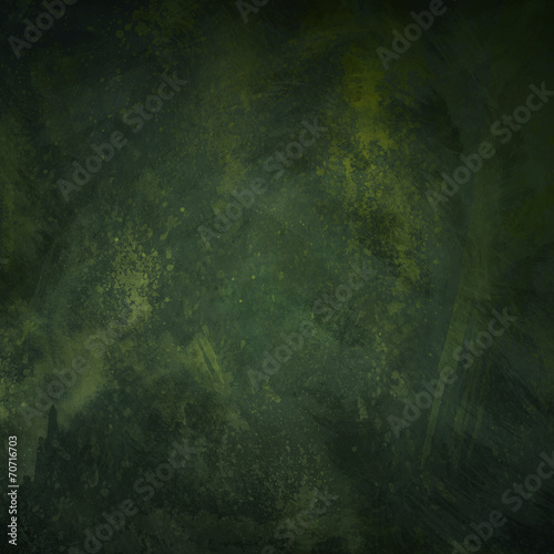 dark green and black grunge texture, abstract background