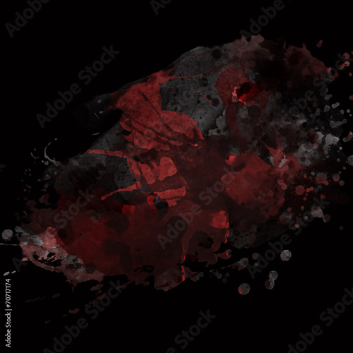 abstract black and red background