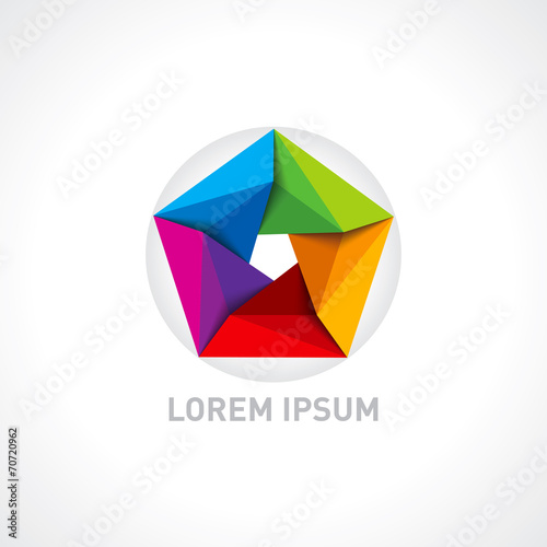 creative vector icon for business