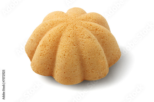 Fotografia, Obraz Floral Shape Sponge Cake