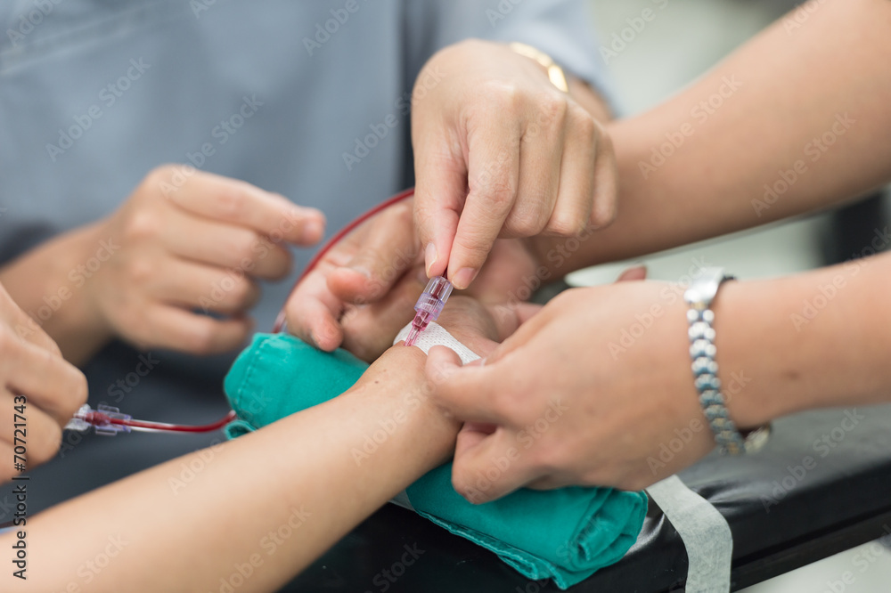 Fototapeta premium stabilize arterial line