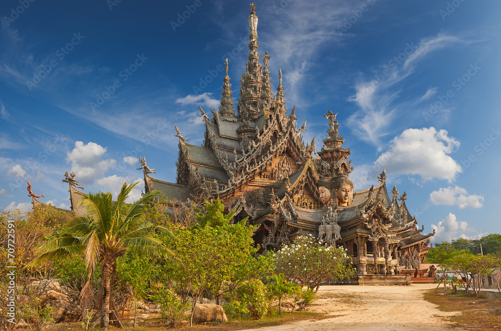 Sanctuary of Truth, Pattaya, Thailand.