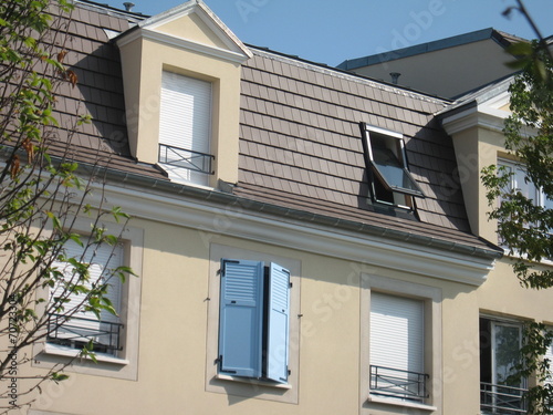 Zoom sur immeuble récent