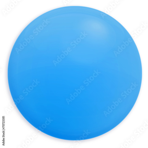 ballon bleu