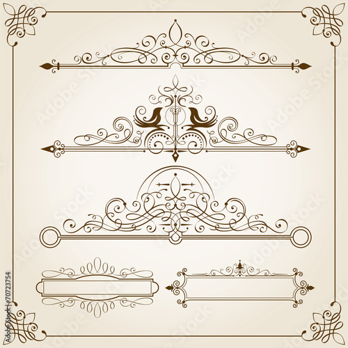 Calligraphic Frames II