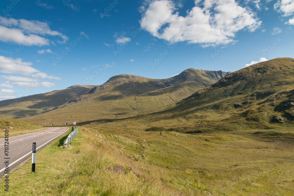 Road through the Highlands