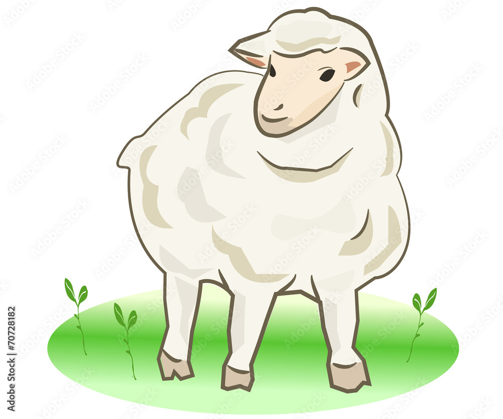 ひつじのイラスト Stock Vector Adobe Stock ひつじのイラスト Stock Vector Adobe Stock