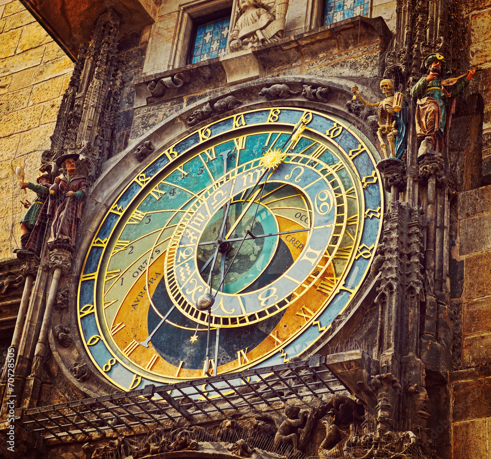 Obraz premium Prague Astronomical Clock