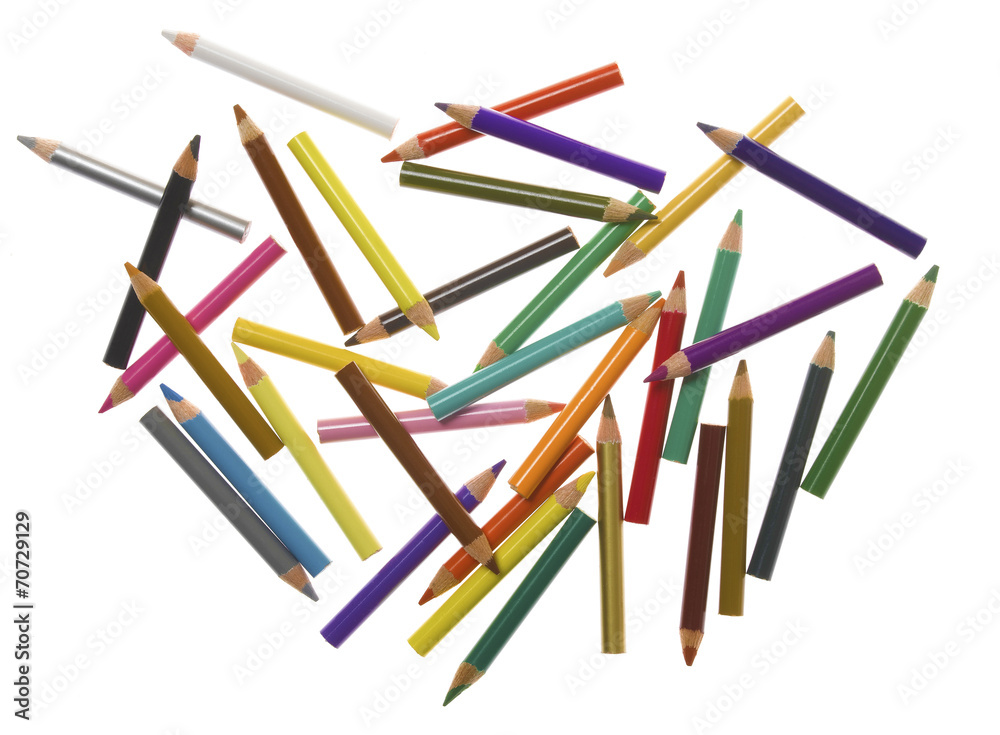isolated Pencils