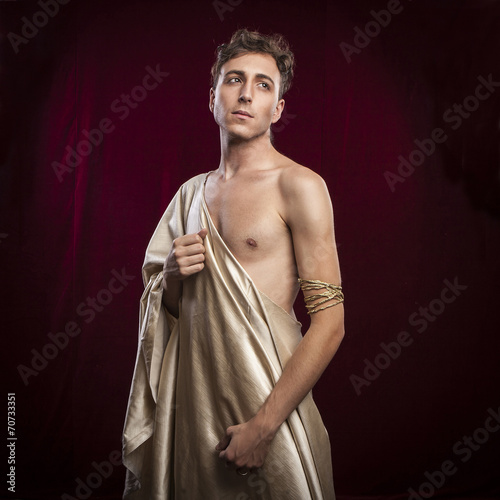 Obraz na płótnie portrait of ancient roman man
