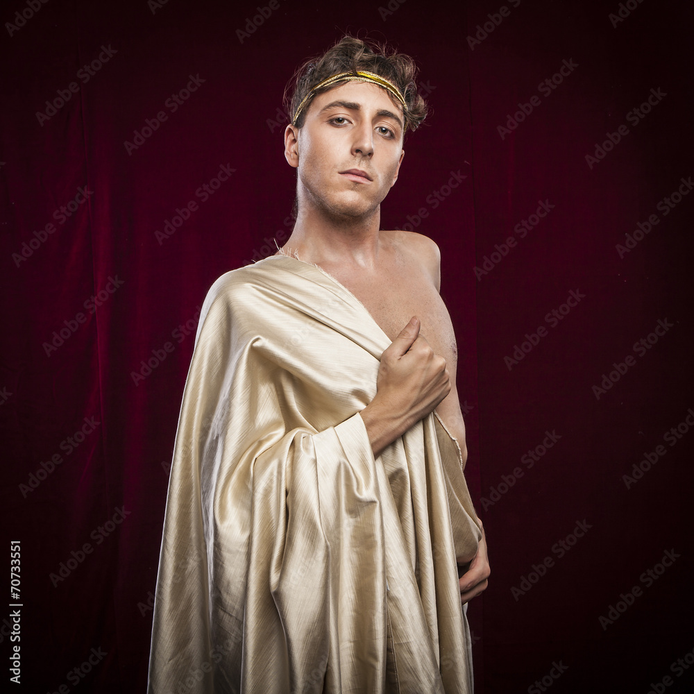 portrait of ancient roman man