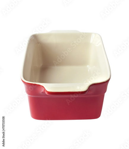 Ceramic baking dish
