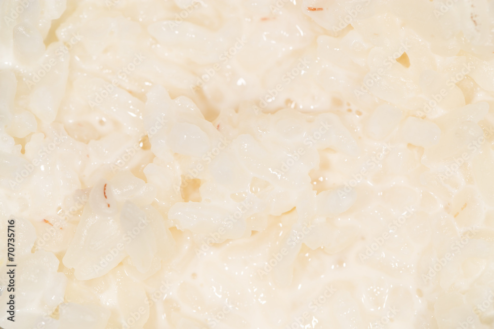 rice porridge. close-up