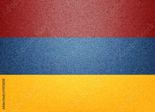 Denim Armenia flag