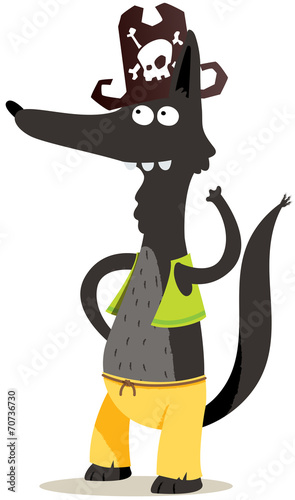 loup pirate pour enfant