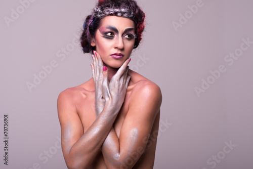 Obraz na plátně Fashion Makeup