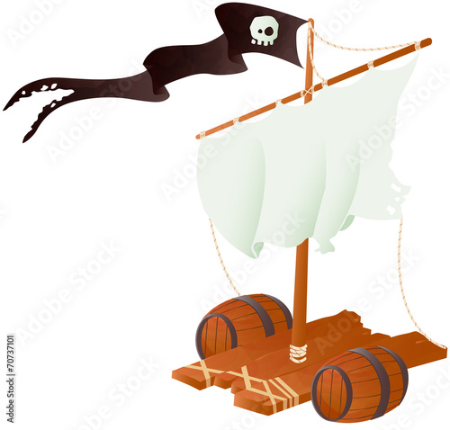 radeau pirate