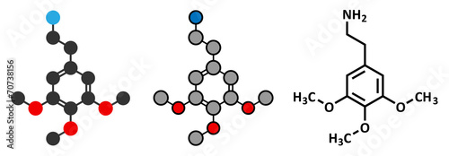 Vitamin K (K1, phylloquinone, phytomenadione) molecule. photo