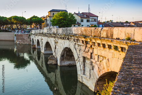 Bridge of Tiberius (Ponte di Tiberio) in Rimini