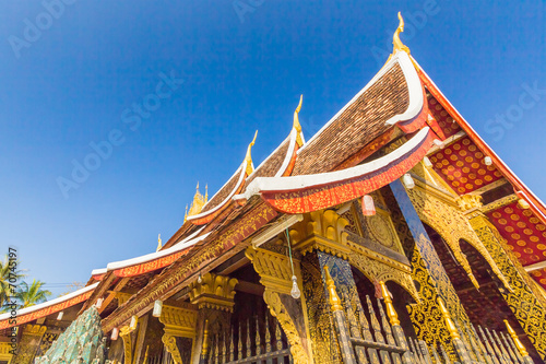 Wat Xieng thong temple,Luang Pra bang, Laos photo