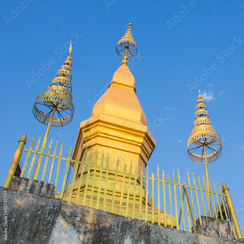 Small Pagoda in Luang Prabang  Laos
