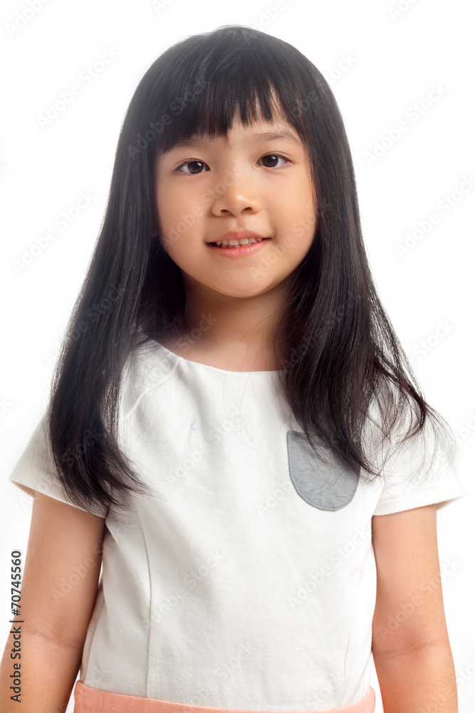 Portrait of asian kid smiling Portrait of asian kid smiling