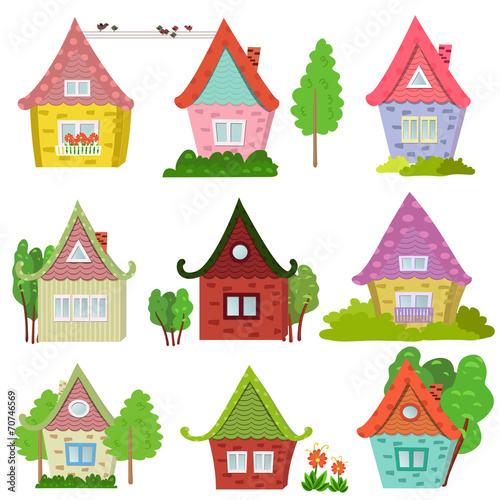 Collection of cute houses