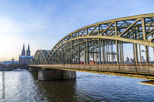 Cologne Cathedral and skyline, Germany