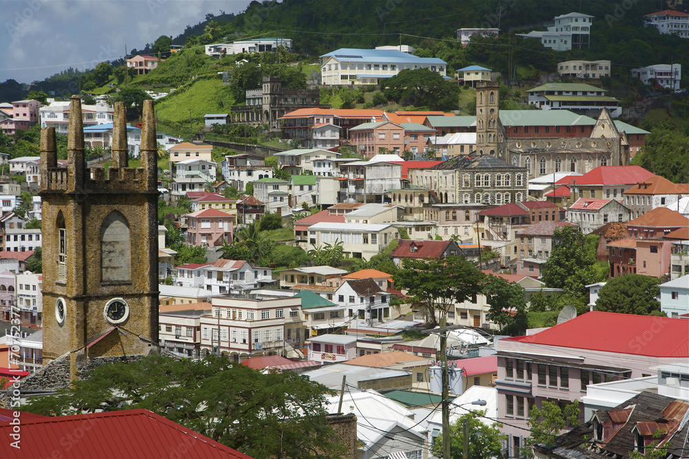 Obraz premium St Georges Grenada Carribean 23