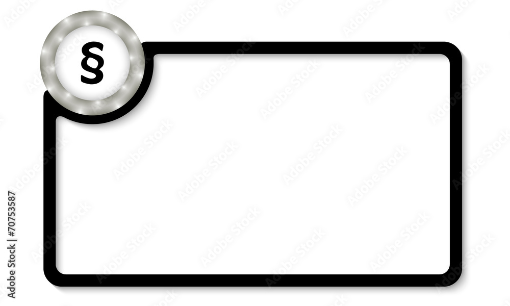 vector frame for entering text with paragraph vector frame for entering text with paragraph
