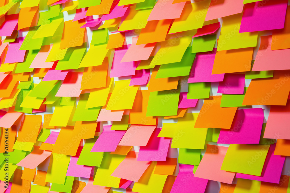 Many of colorful stickers on a white background Many of colorful stickers on a white background