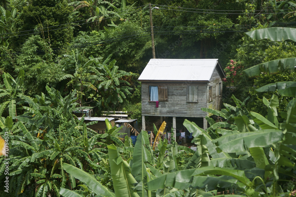 Typical House Campaign Grenada Carribean 01 Typical House Campaign Grenada Carribean 01