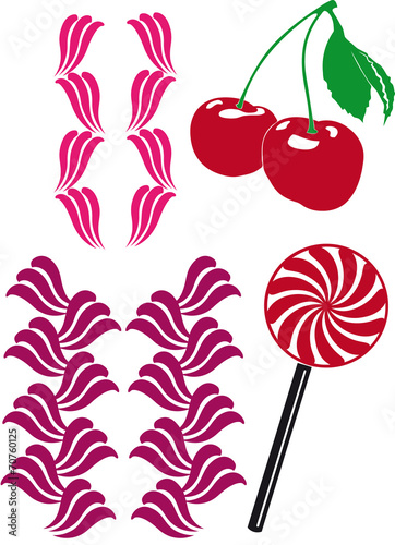 Cupcake candy dekor