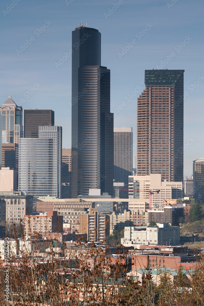 Obraz premium Seattle Washington Buildings