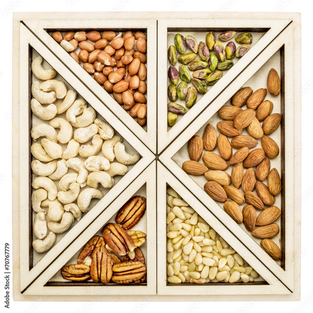 variety of nuts abstract variety of nuts abstract