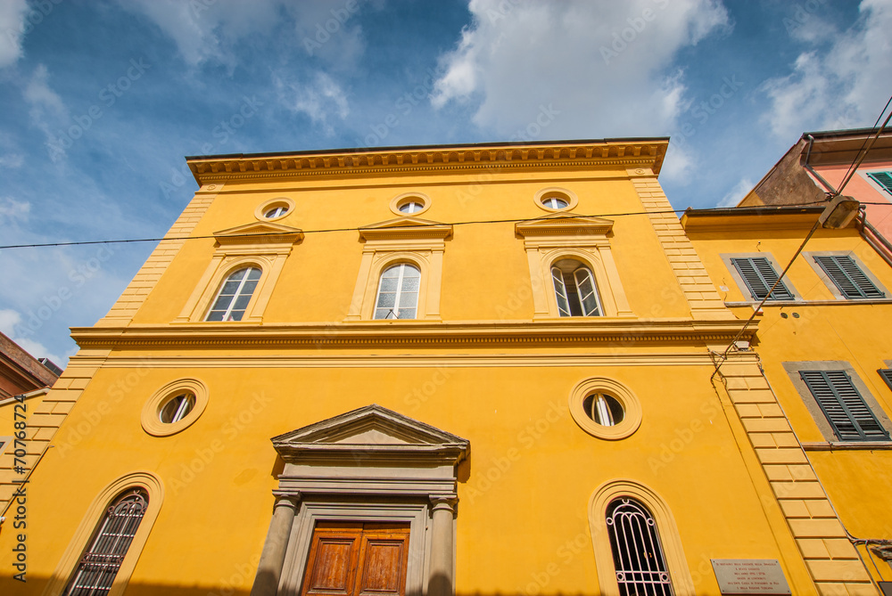 Sinagoga di Pisa, facciata, ebraismo