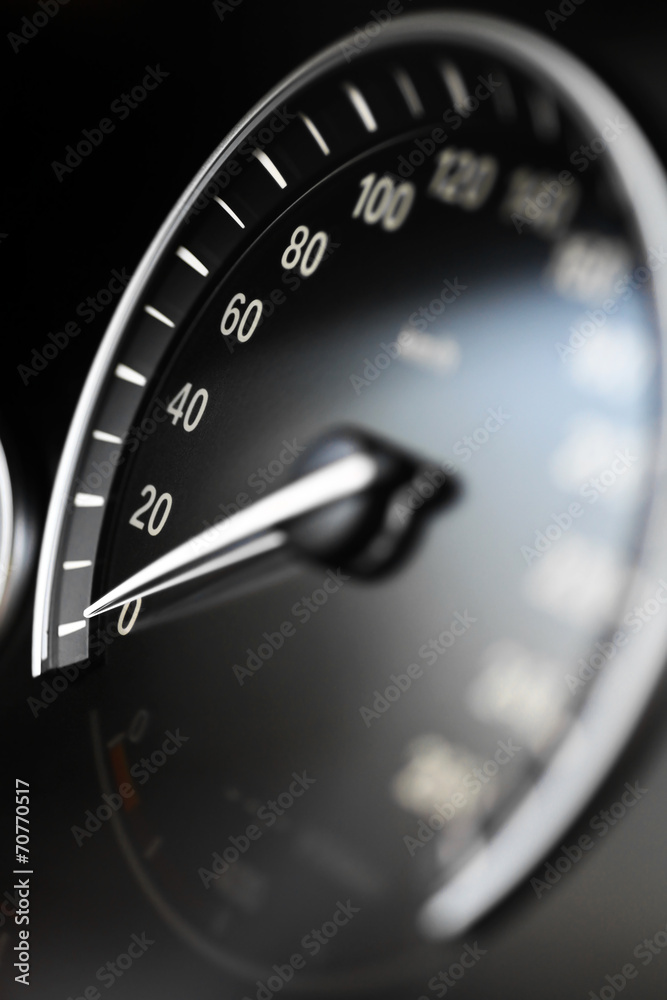 Speedometer detail Speedometer detail