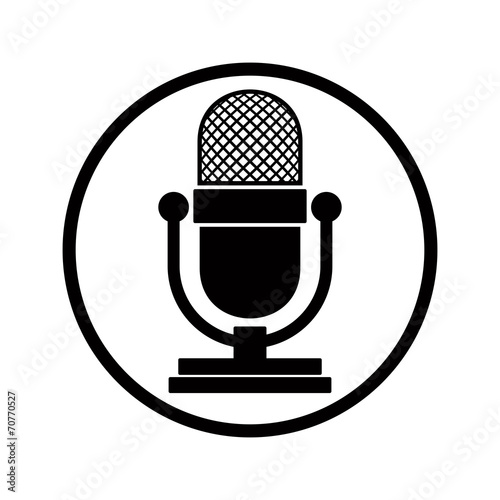 Microphone icon.