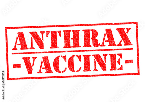 Canvastavla ANTHRAX VACCINE