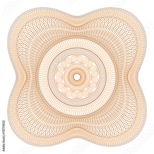 Guilloché Rosette