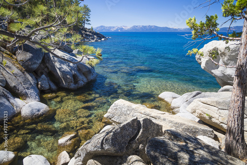 Beautiful Shoreline of Lake Tahoe