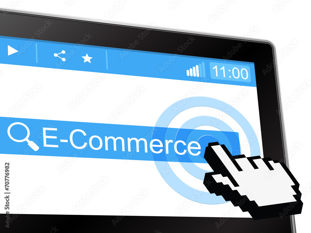 E Commerce Shows World Wide Web And Purchasing E Commerce Shows World Wide Web And Purchasing