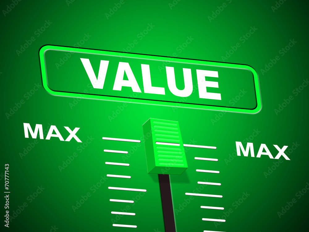 Value Max Indicates Upper Limit And Ceiling