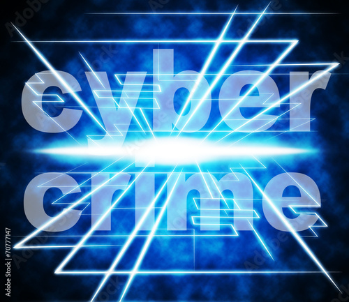 Cyber Crime Indicates World Wide Web And Felony