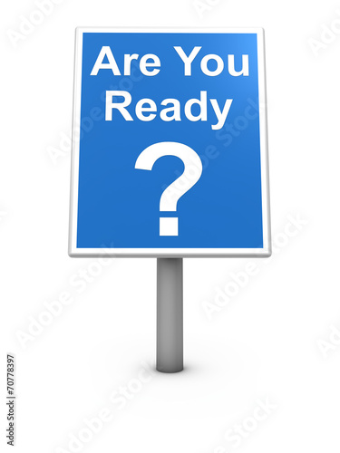 Fotografie Are you ready