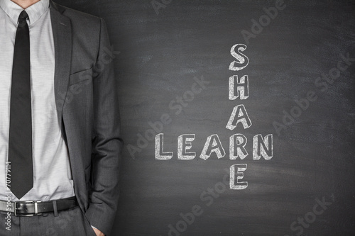 Share & Learn on blackboard